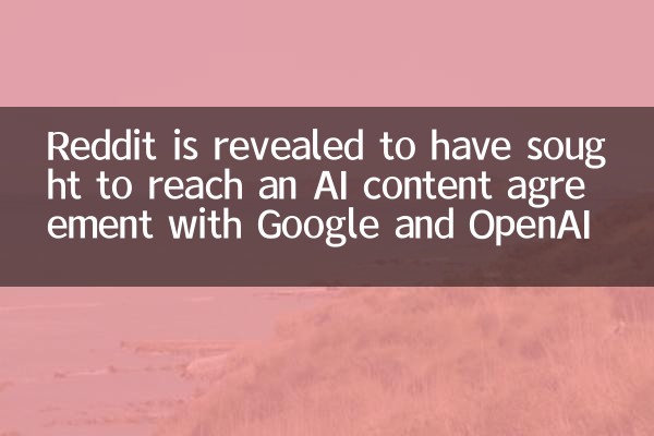 Revelado o Reddit para ter procurado alcançar um contrato de conteúdo de IA com o Google e o OpenAI