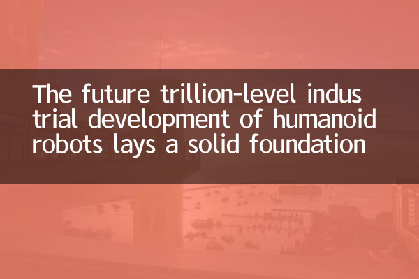 O futuro desenvolvimento industrial de trilhões de robôs humanóides coloca uma base sólida